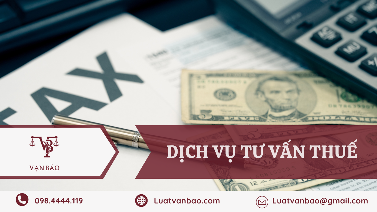 dịch vụ tư vấn thuế