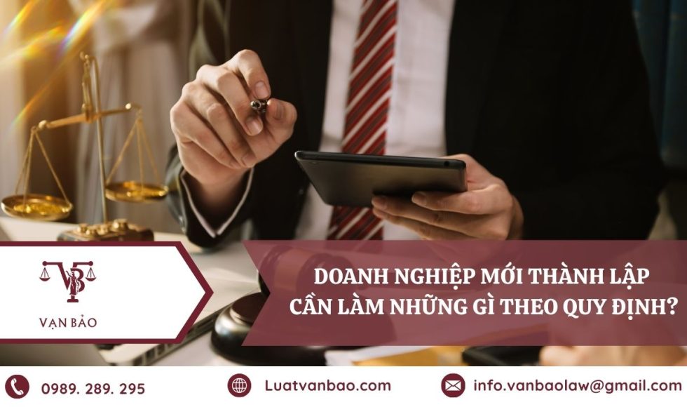 Tư vấn pháp lý cho doanh nghiệp mới thành lập